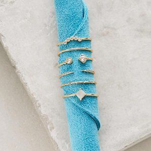 Stone stacking ring set